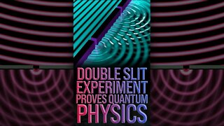 Double Slit Experiment Proves Quantum Physics ⚛️ #shorts