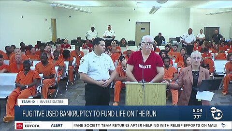 Fugitive used bankruptcy to fund life on the run