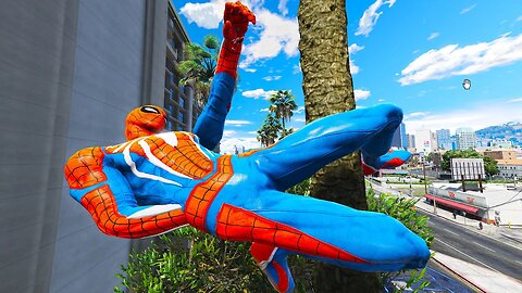 GTA 5 Spiderman Epic Stunts/Fails/Ragdolls with Winfrey Gaming Ep. 91 spider man funny moment)