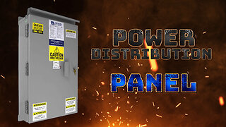 Electrical Power Distribution Panel - 120/240V 1PH - 100A MCB - NEMA 3R