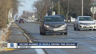 Record number of people driving this holiday