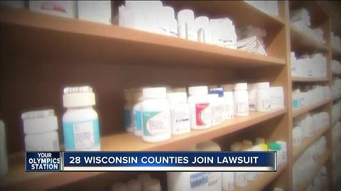 Wisconsin lawsuit blames drug makers for opioid crisis