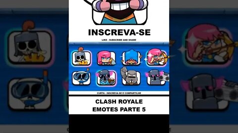 EMOTES CLASH ROYALE PARTE 5