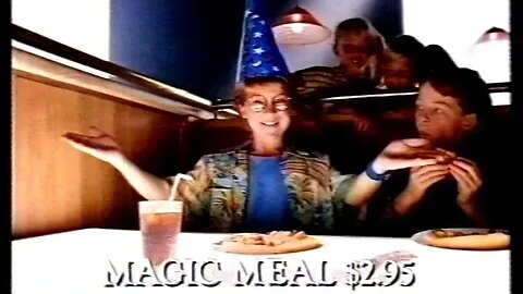 TVC - Pizza Hut: Magic Meal (1990) Australia