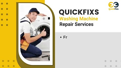 Washing machine repair services in Karve nagar