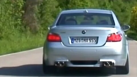 🎶🎵🎼Hartge BMW M5 V10 on German Autobahn in V10 sound 🎶🎵🎼