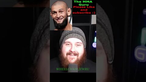 MMA Guru - Khamzat Chimaev impression #1 - Khamzat Saying Allahu Akbar on 9/11 reaction.