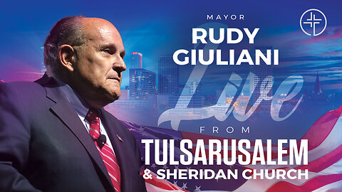 Rudy Giuliani | America's Mayor & Former New York Mayor Rudy Giuliani to Speak LIVE April 11th 2024 from Tulsa-Rusalem At: 6:30 PM Central