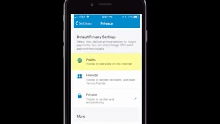 How to set Venmo account to privacy