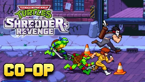 🔴 CASEY JONES Main! Online Co-op Kicking Butt With The Turtles | TMNT: Shredder’s Revenge