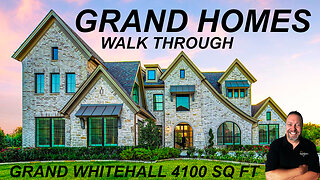 Step Inside the Luxurious Grand Whitehall Model Home | Exclusive Rockwall Texas Tour