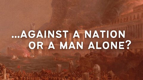 Against A Nation or a Man Alone? by Warren Lunt