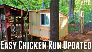 How to Build a Chicken Run Easy | DIY Chicken Run Ideas | Building a Free Range Chicken Run