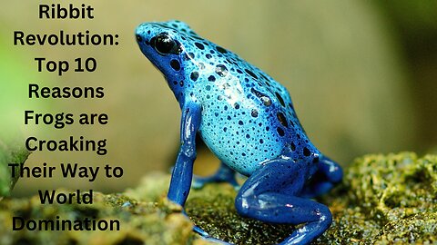 Ribbit Revolution: Top 10 Reasons Frogs are Croaking Their Way to World Domination