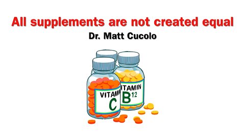 Vitamin Supplements - Synthetic vs Natural