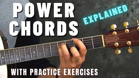 Power 5th Chords Explained - all you need to know - with Practice Exercises