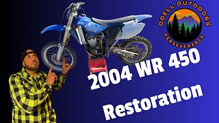 2004 WR450 restoration