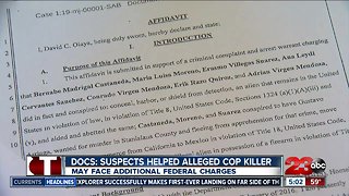Federal Docs: Suspects helped alleged cop killer