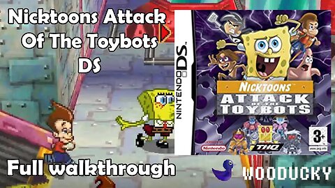 Nicktoons Attack Of The Toy Bots (DS) Full Walkthrough