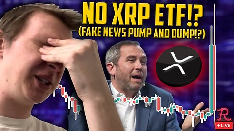 BTC LIVE - XRP ETF FAKE NEWS BONANZA!