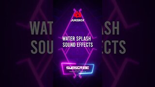 Water Splash Sound Effect (High Quality) #sounddesign #soundeffects #soundeffect