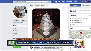 Newport wedding cake shop closes, leaving bride in the lurch