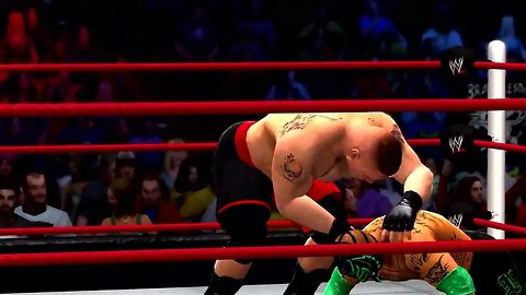 WWE '13 Gameplay Brock Lesnar vs Rey Mysterio