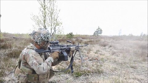 SkySoldiers Conduct Platoon Level Live-Fires in Latvia