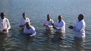 SOUTH AFRICA - Durban - Africa Day - Religious activities at Blue Lagoon (8AS)