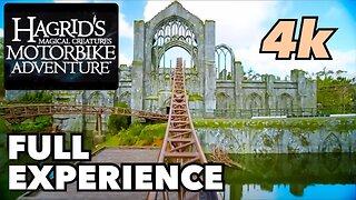 [4k] Hagrid’s Magical Creatures Motorbike Adventure - Full Experience in Front Row