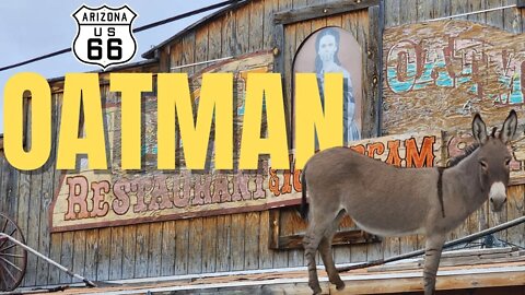 Wild OATMAN Arizona 🌵☀️ and the Oatman MASSACRE - What really happened to the Oatman family?