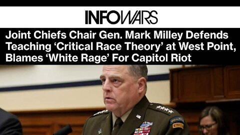 General Milley Pushes Institutional Race Divide to Conquer American Citizens