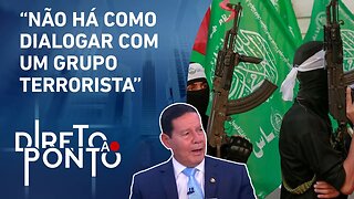 Hamilton Mourão: “Hamas não é um país soberano e tem que ser batido militarmente” | DIRETO AO PONTO