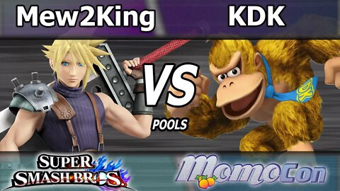 FOX MVG|Mew2King (Cloud) vs. KDK (Donkey Kong) - Wii U Pools - Momocon 2017
