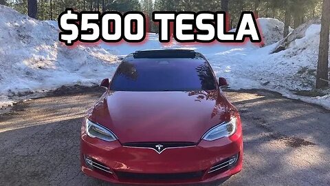I Found A $500 Tesla! Electric Cars Only Auction at Copart