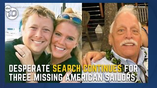Search for three American sailors continues in Mexico