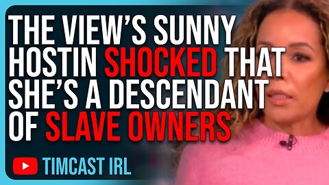 The View’s Sunny Hostin SHOCKED That She’s A Descendant Of Spanish Slave Owners