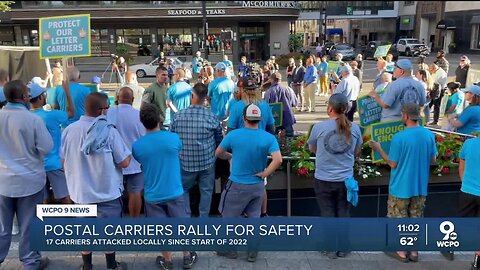 Cincinnati postal workers rally for more protection amid targeted violence