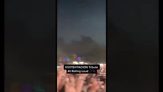 XXXTENTACION Tribute At Rolling Loud #music #fyp #xxxtentacion #vibes #concert #rollingloud #rap