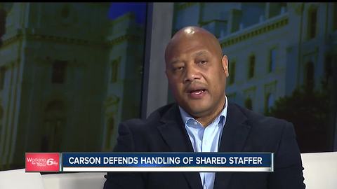 Andre Carson defends handling of shared staffer