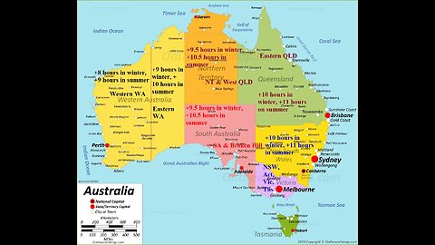 No more 430am sunrise have better time zones in Australia