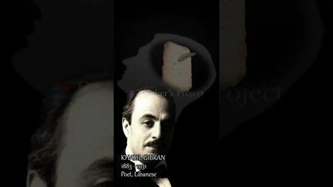 QUOTES KHALIL GIBRAN_POETRY IS A DEAL OF JOY AND PAIN AND WONDER #quotes #shorts #shortvideo