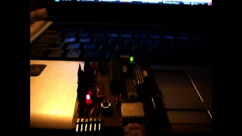 Blink two leds with non-blocking delays - PicMicroPascal