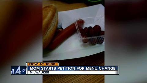 Mom circulating petition for healthier MPS lunches