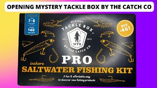 Opening Mystery Tackle Box By The Catch Co