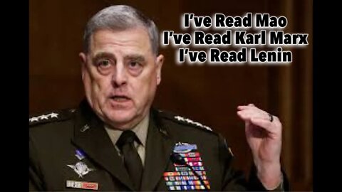 General "Woke" Milley thinks its important to be well read...