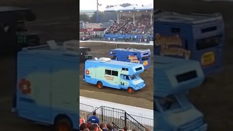 Redneck RV Demolition Derby #shorts