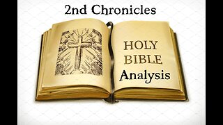 Old Testament Survey Analysis: 2nd Chronicles