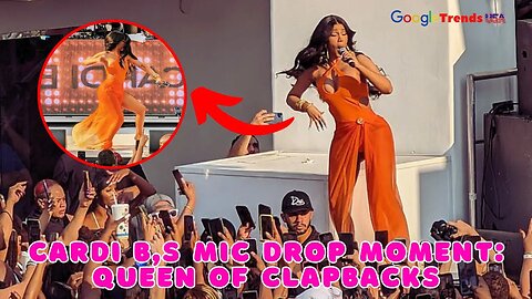 Cardi B's Epic Response to Fan's Drink Throw Goes Viral!