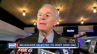Tom Barrett responds to Milwaukee hosting 2020 DNC